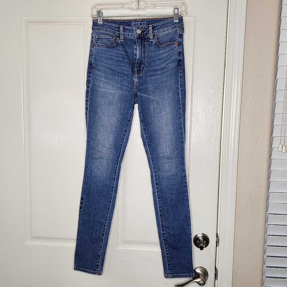 Etica Giselle Exposed Patch Pocket Jeans | Size 26 - Picture 4 of 11